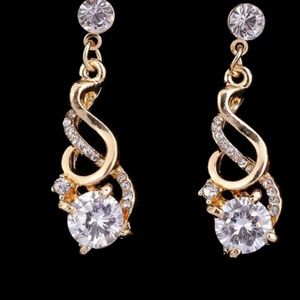 2 for $25 New Gold Tone Drop Earrings